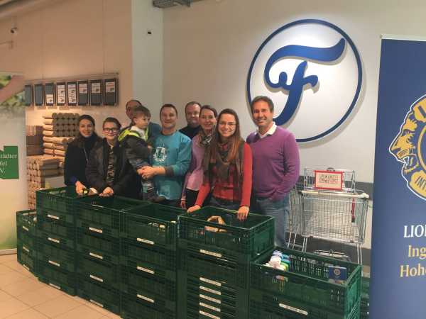 Ein Teil Mehr Fur Die Tafel 03 12 2016 Lions Club Ingolstadt